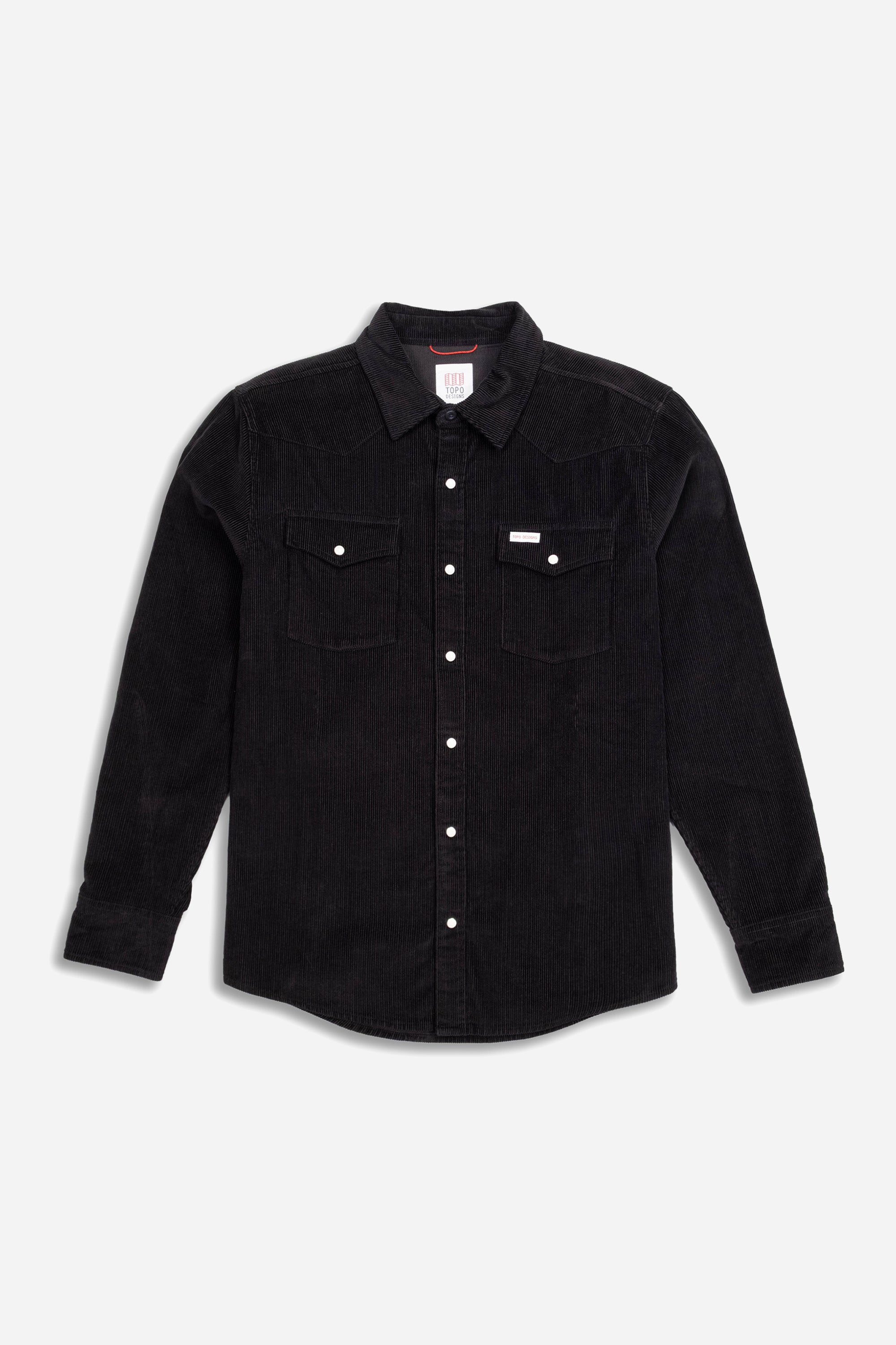 Mountain Shirt Corduroy Mens Black