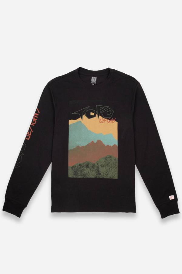 Outlook Tee L/S Mens Black