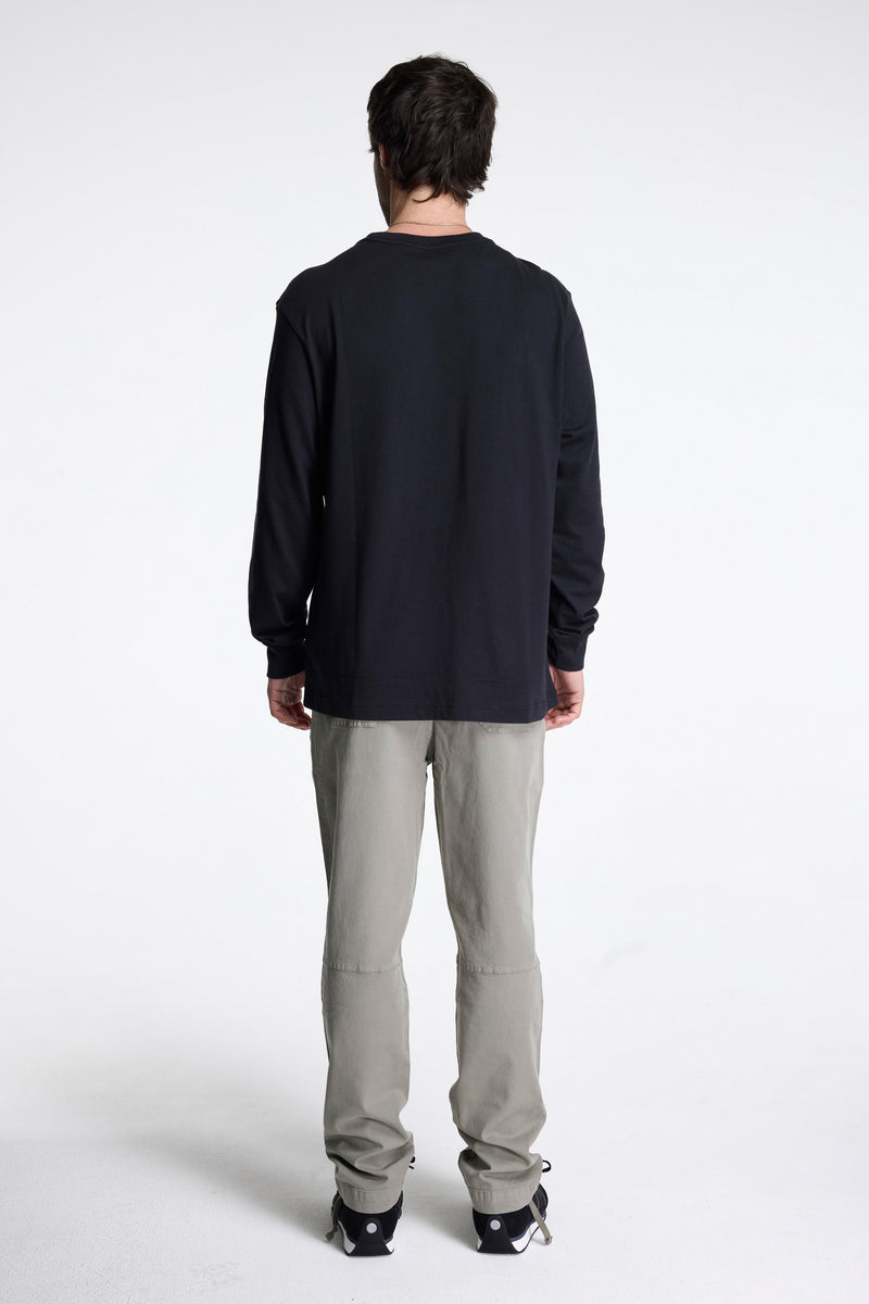 Outlook Tee L/S Mens Black
