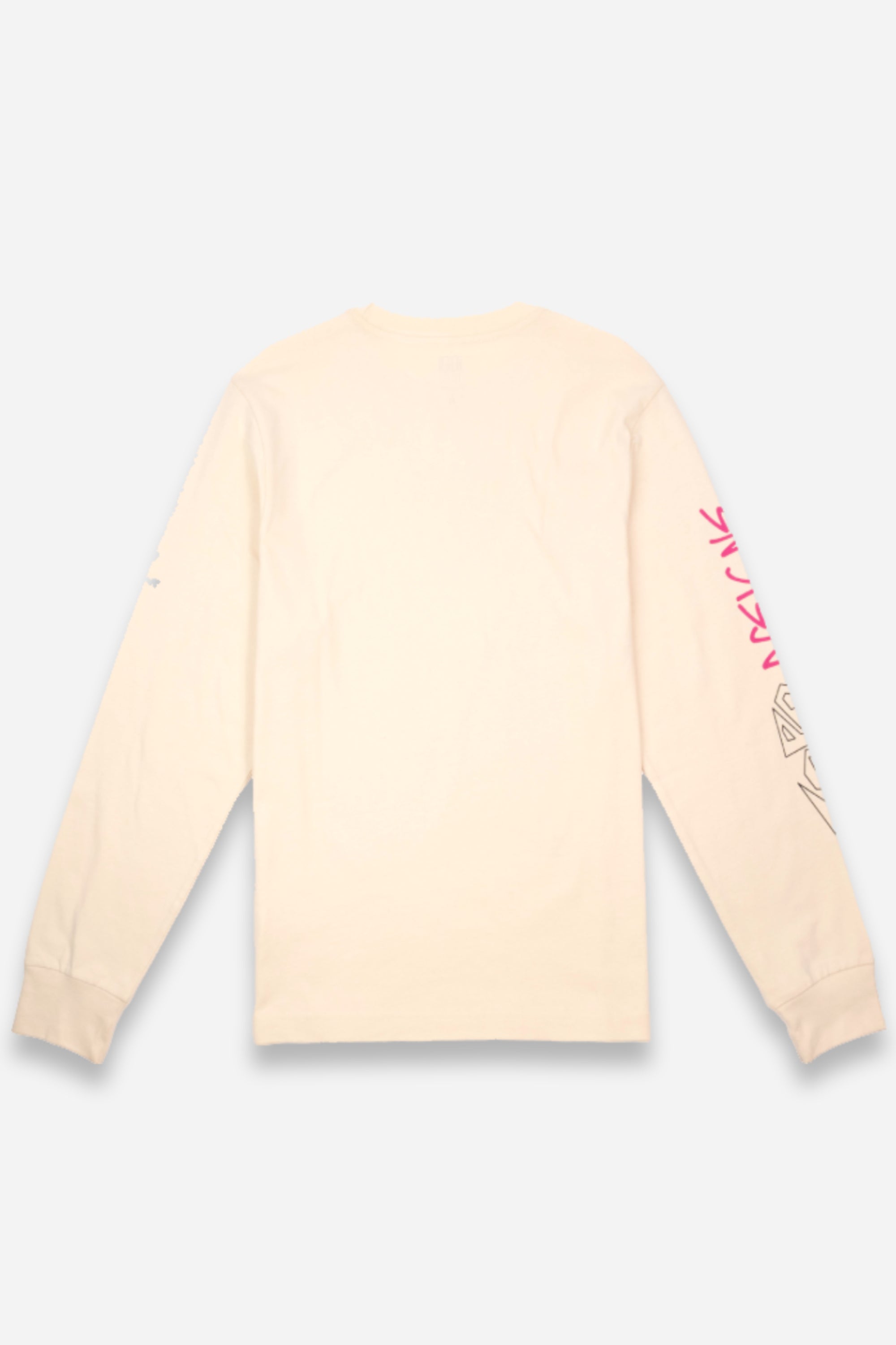 Outlook Tee L/S Mens Bone White