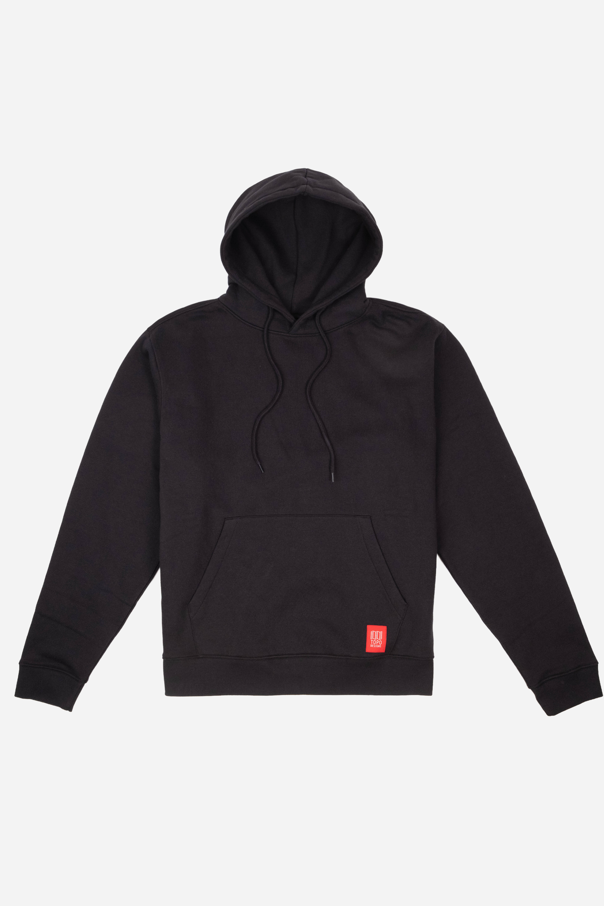 Alpine High Label Hoodie Black