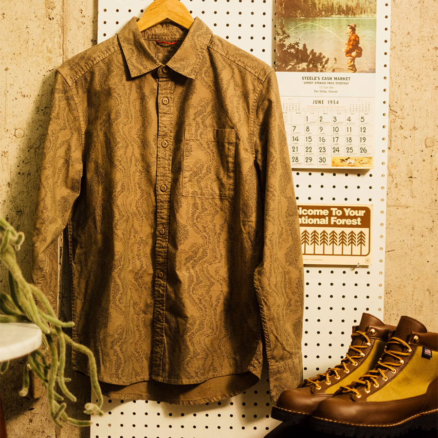 Desert Shirt Mens Black