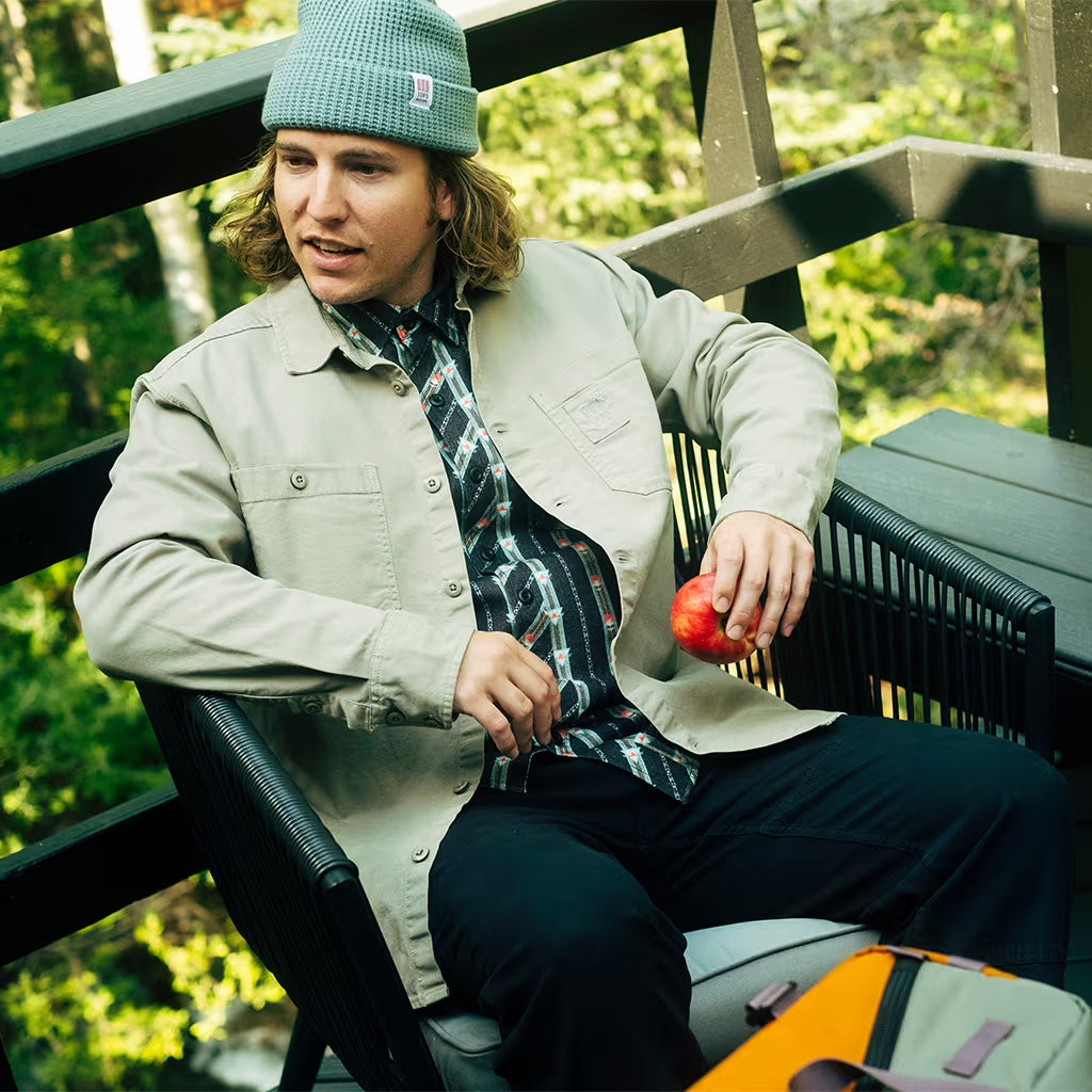 Mountain Shirt Long Sleeve Mens Chai Multi