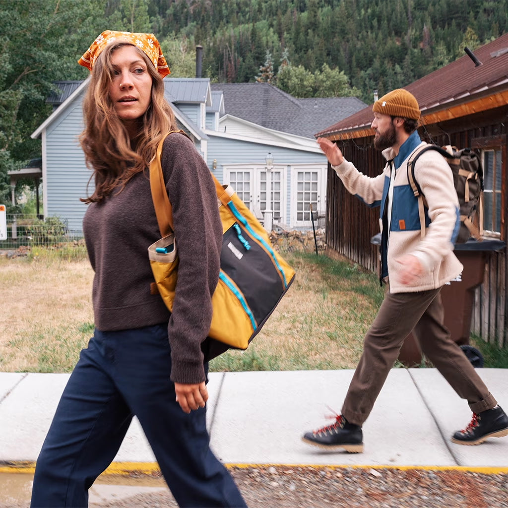 Mountain Utility Tote 33L Pond Blue / Spice