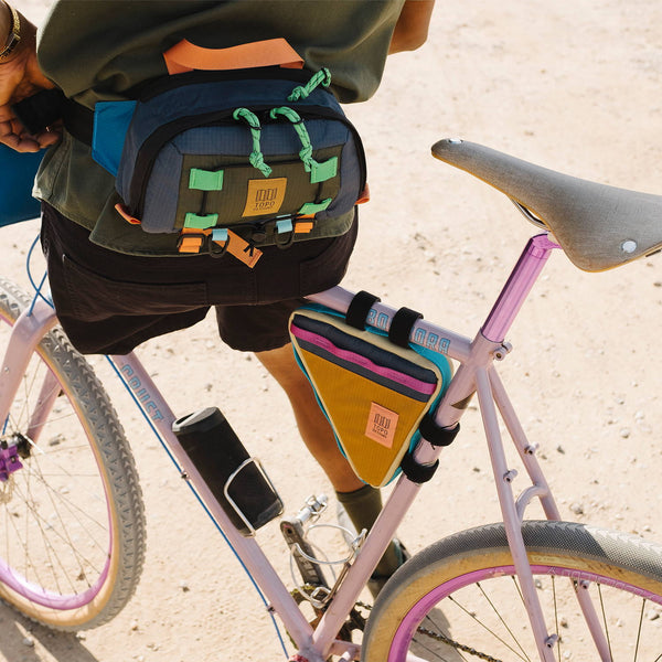 Frame Bike Bag Olive/Burgundy