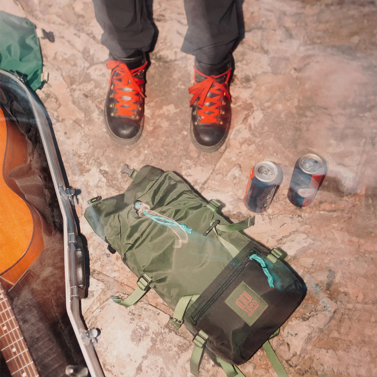 Rover Pack Mini Oil Green/Dark Pine