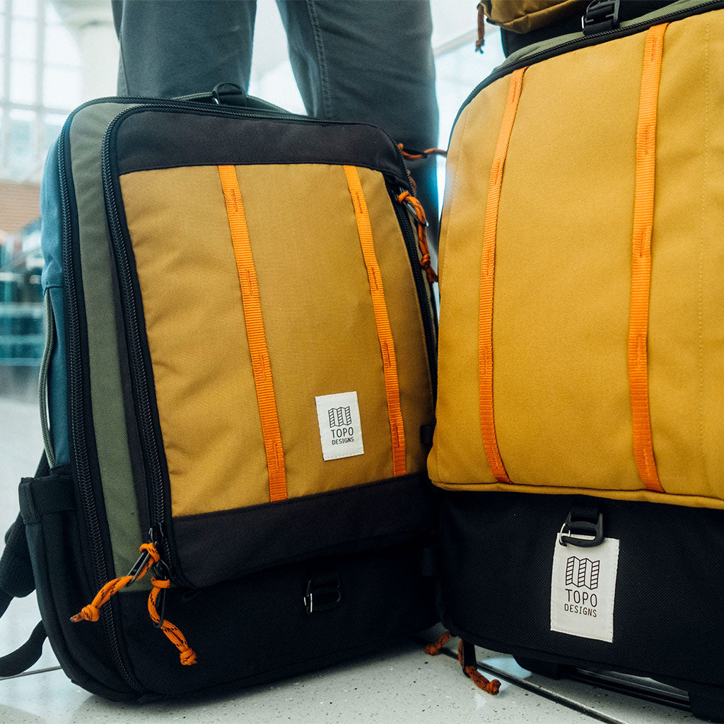 Global Travel Bag 30L Caribbean/Dark Khaki